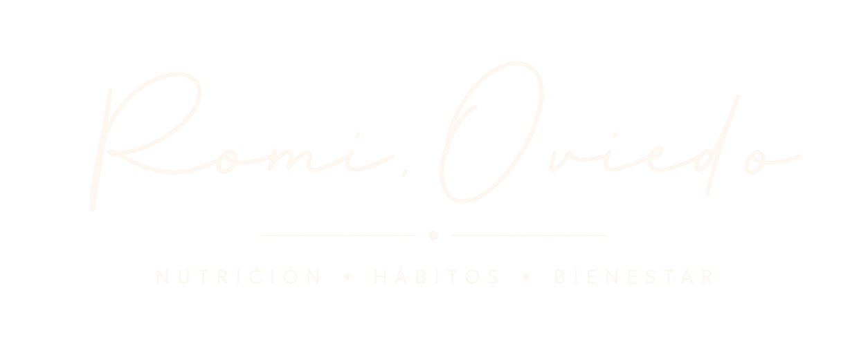Romi Oviedo · Nutrición · Hábitos · Bienestar